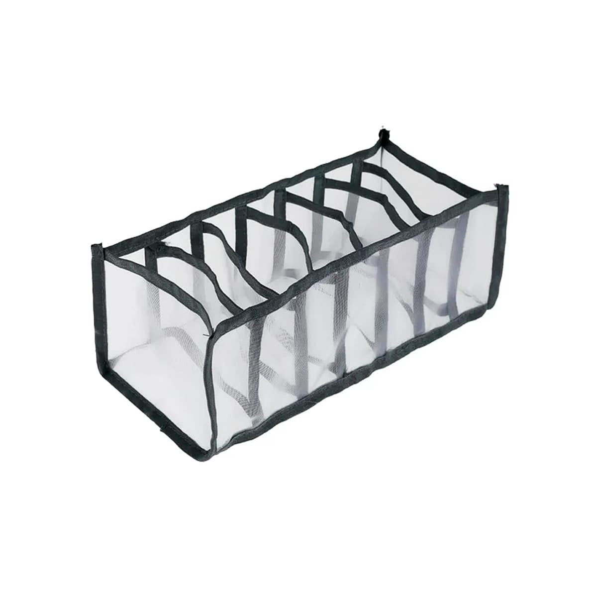 7-Grid Foldable Drawer Organizer for Dorm Closet