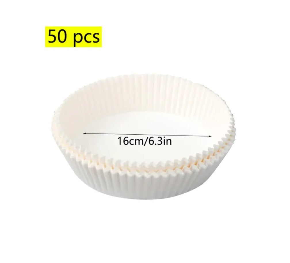 50pcs Air Fryer Disposable Paper Liner