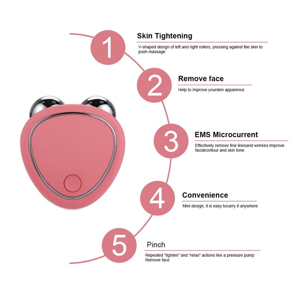 Portable Facial Micro-current For Lifting Face & Neck