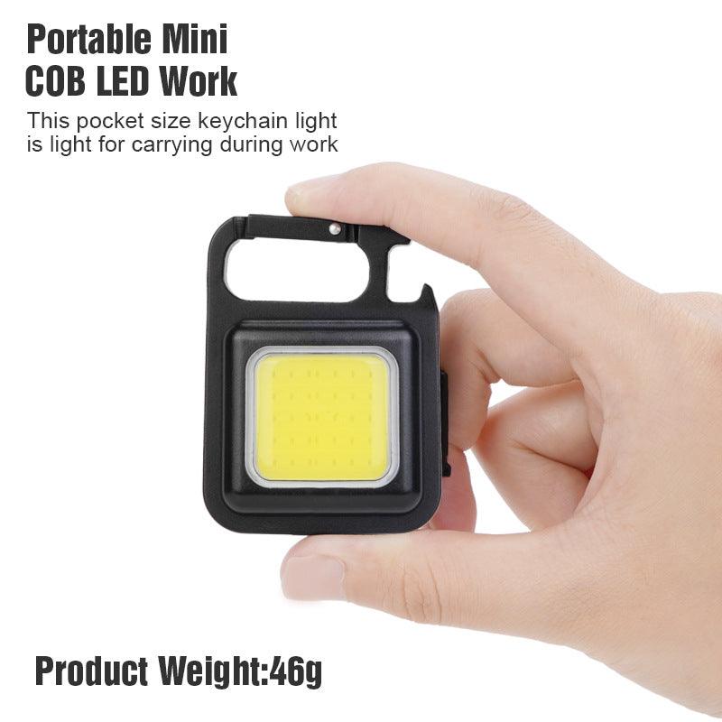 Mini USB Alloy Keychain Light
