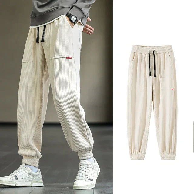 Percival - Stylish corduroy sweatpants