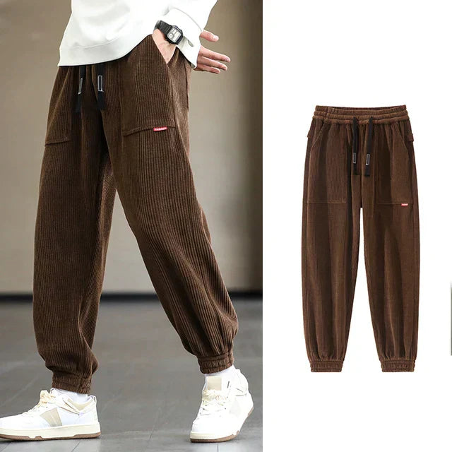 Percival - Stylish corduroy sweatpants