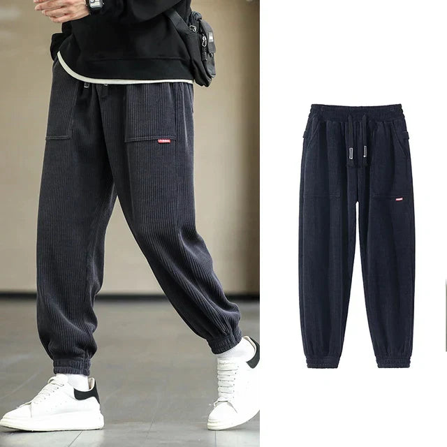 Percival - Stylish corduroy sweatpants