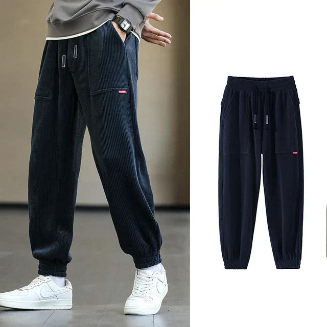 Percival - Stylish corduroy sweatpants