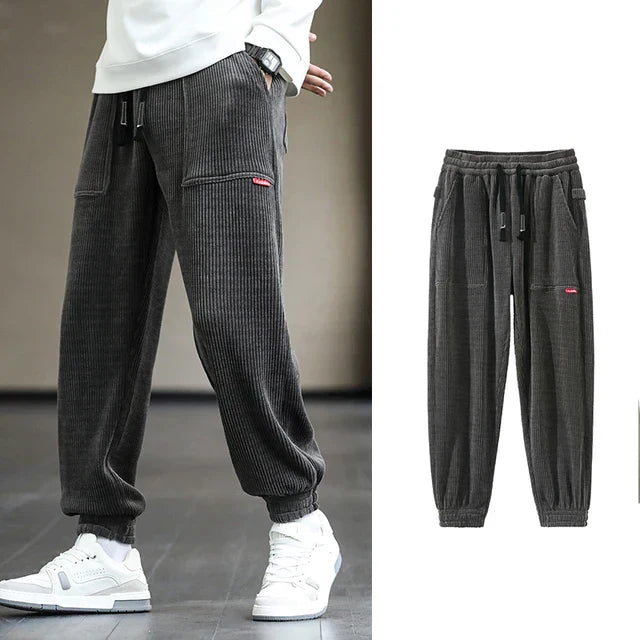 Percival - Stylish corduroy sweatpants