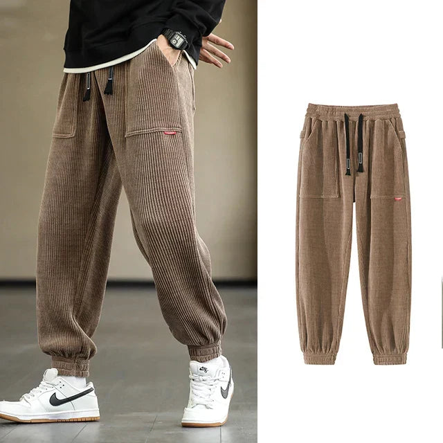 Percival - Stylish corduroy sweatpants