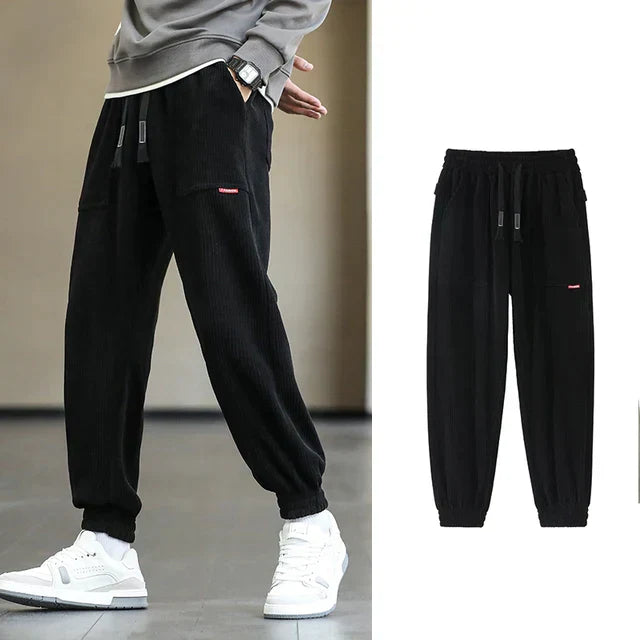 Percival - Stylish corduroy sweatpants