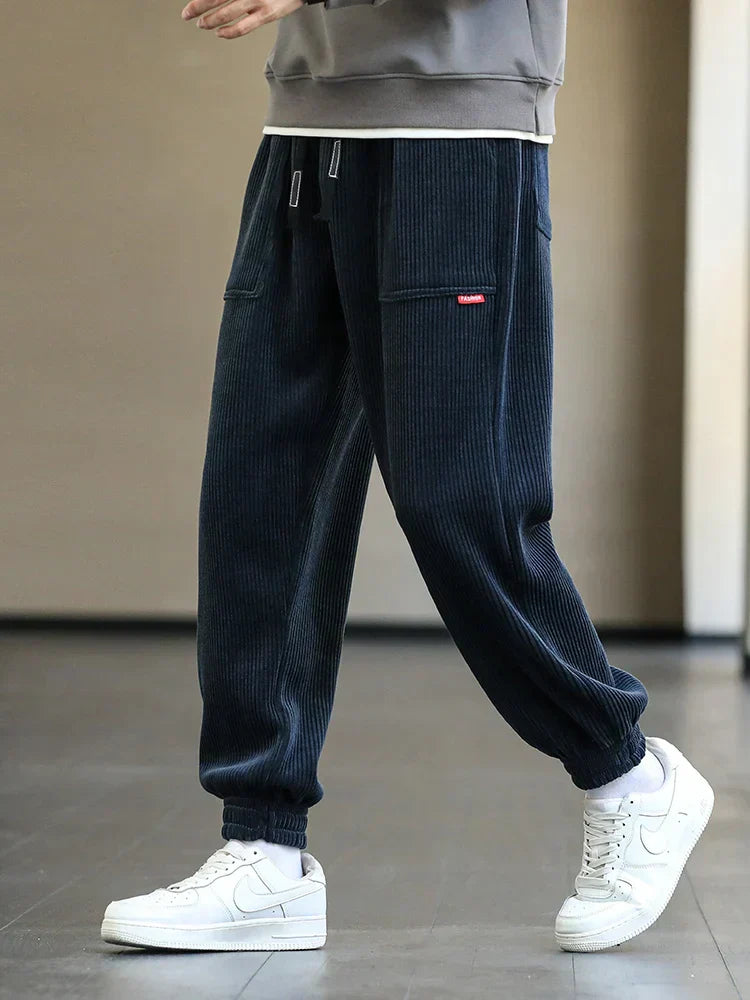 Percival - Stylish corduroy sweatpants
