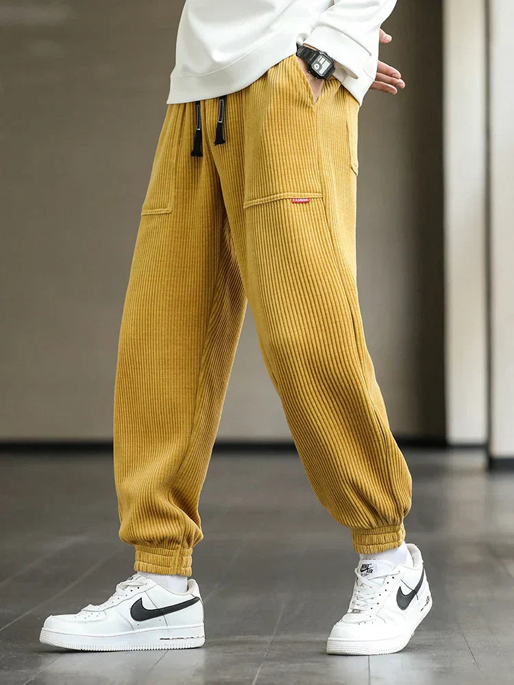 Percival - Stylish corduroy sweatpants
