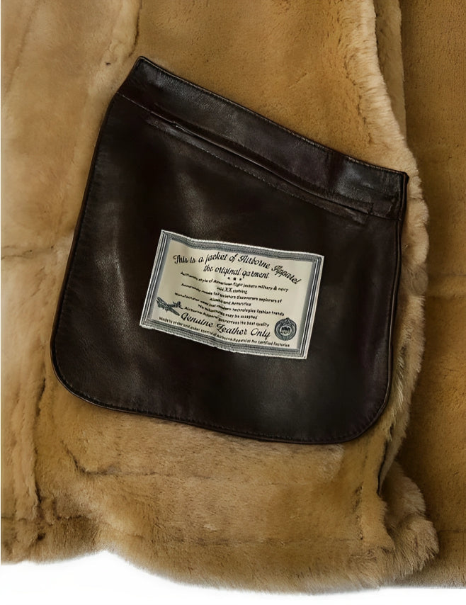 Jack™ Warm sheepskin jacket