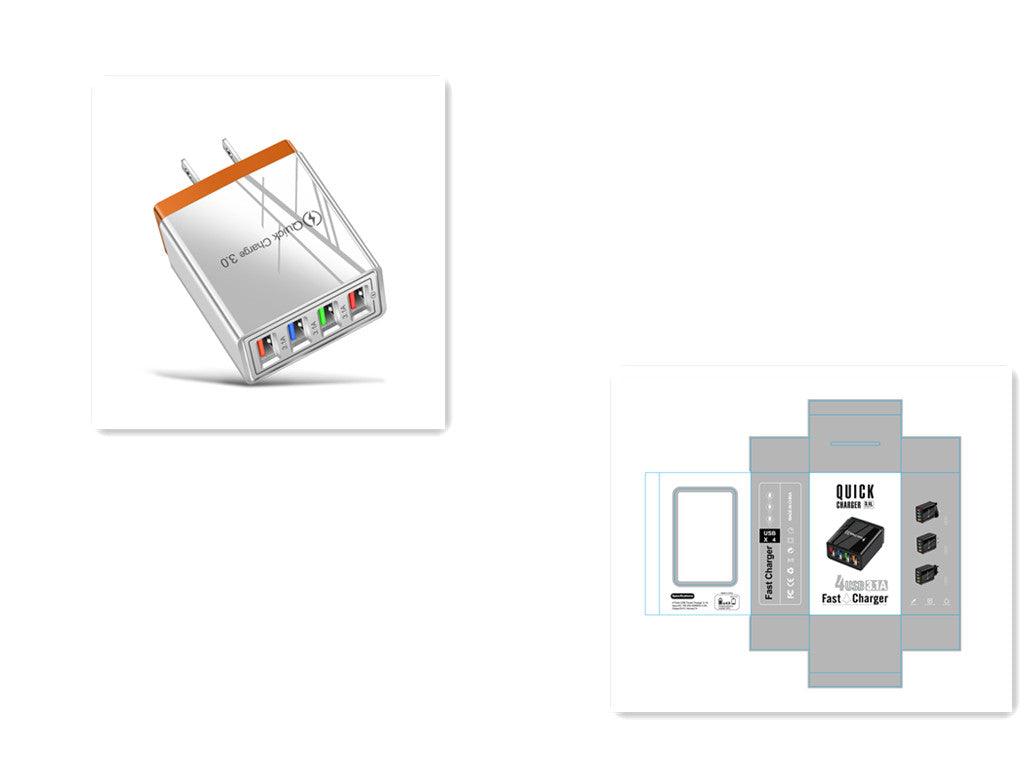 USB Charger Charger 4 Ports