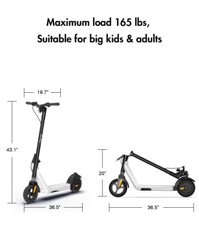 Lightweight and Foldable E Kick Scooter for Kids, Teens & Adults