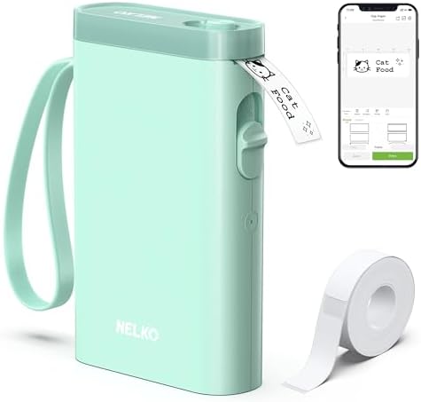 Nelko Label Maker Machine with Tape