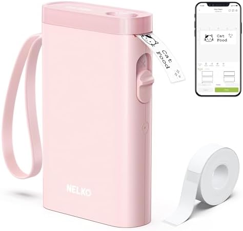Nelko Label Maker Machine with Tape