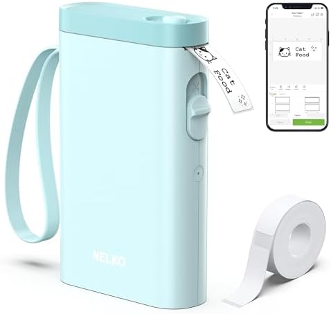 Nelko Label Maker Machine with Tape