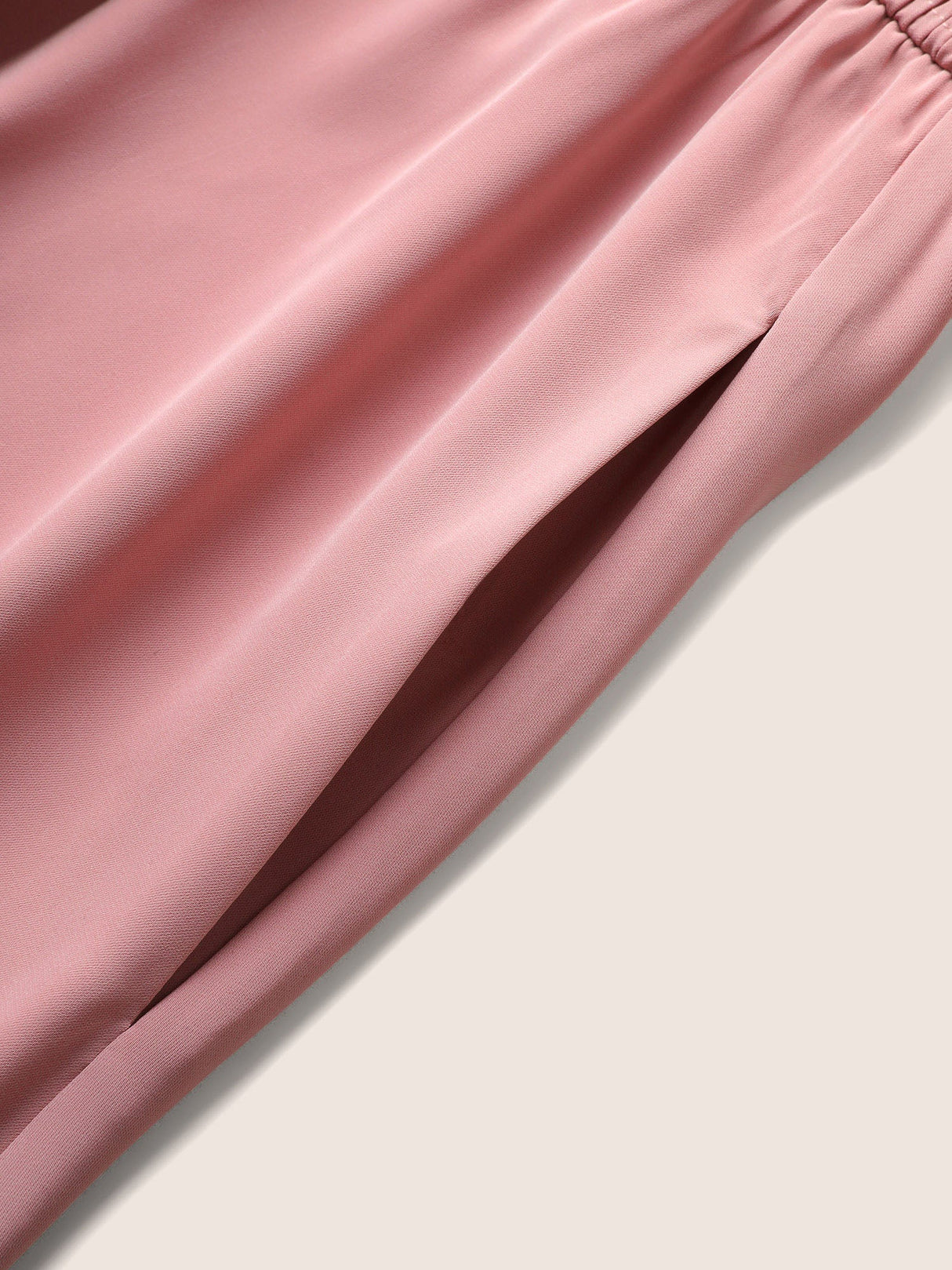 Square Neck Shirred Elastic Waist Ties Dress