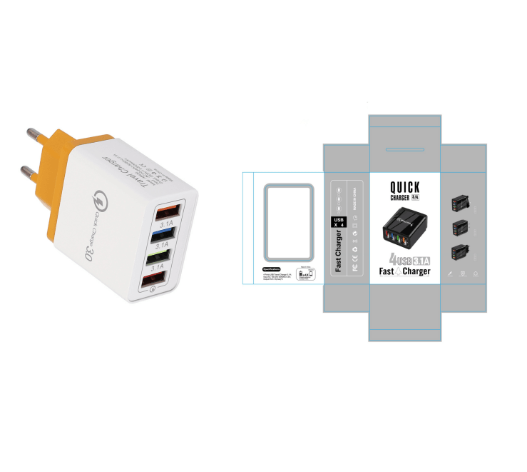 USB Charger Charger 4 Ports