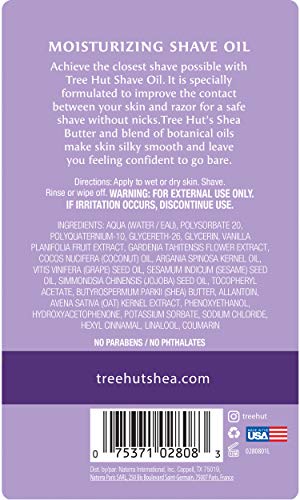 Tree Hut bare Moisturizing Shave Oil