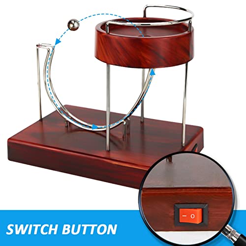 Rolling Balance Kinetic Art Electric Perpetual Motion Device Desk Toy