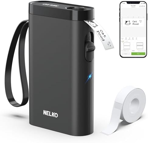 Nelko Label Maker Machine with Tape