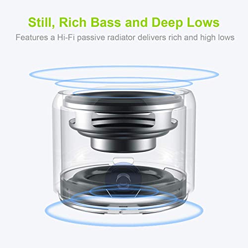 Portable Mini Bluetooth Speaker, Enhanced Bass and High Definition Sound