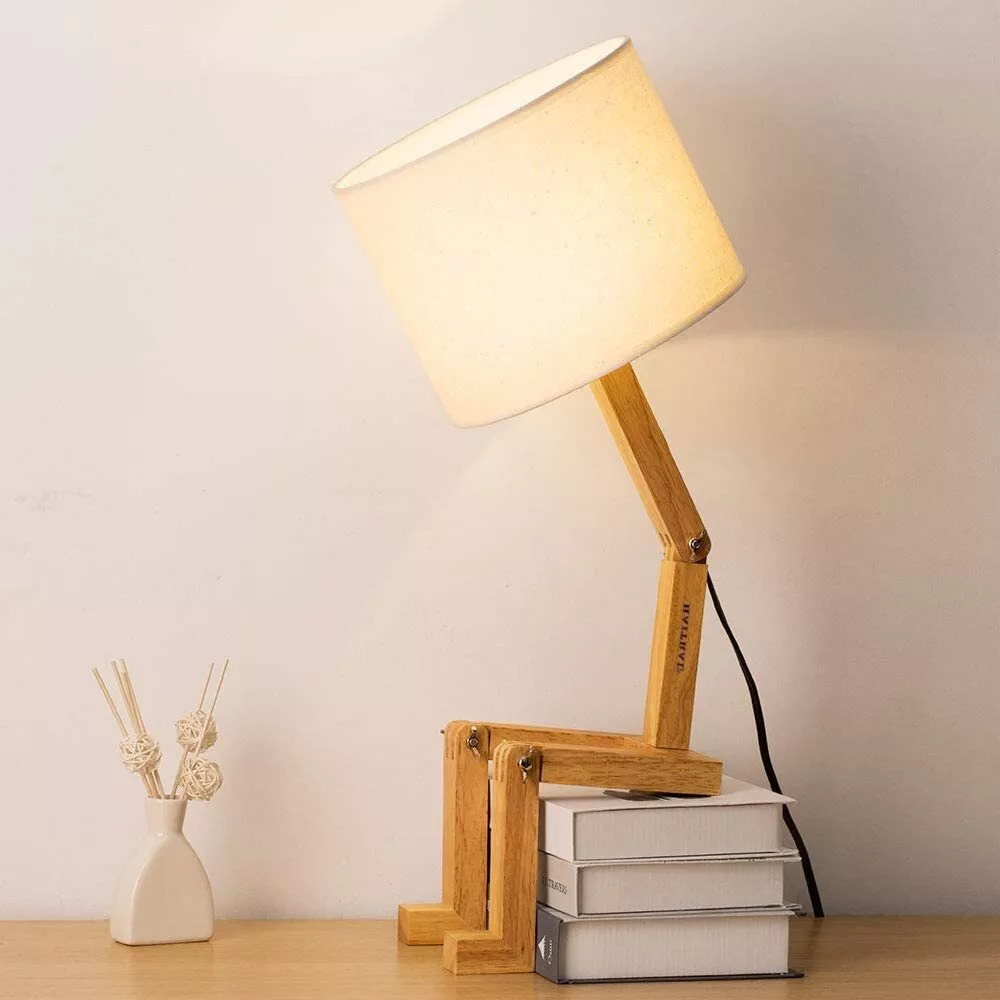Table Lamp Robot Shape