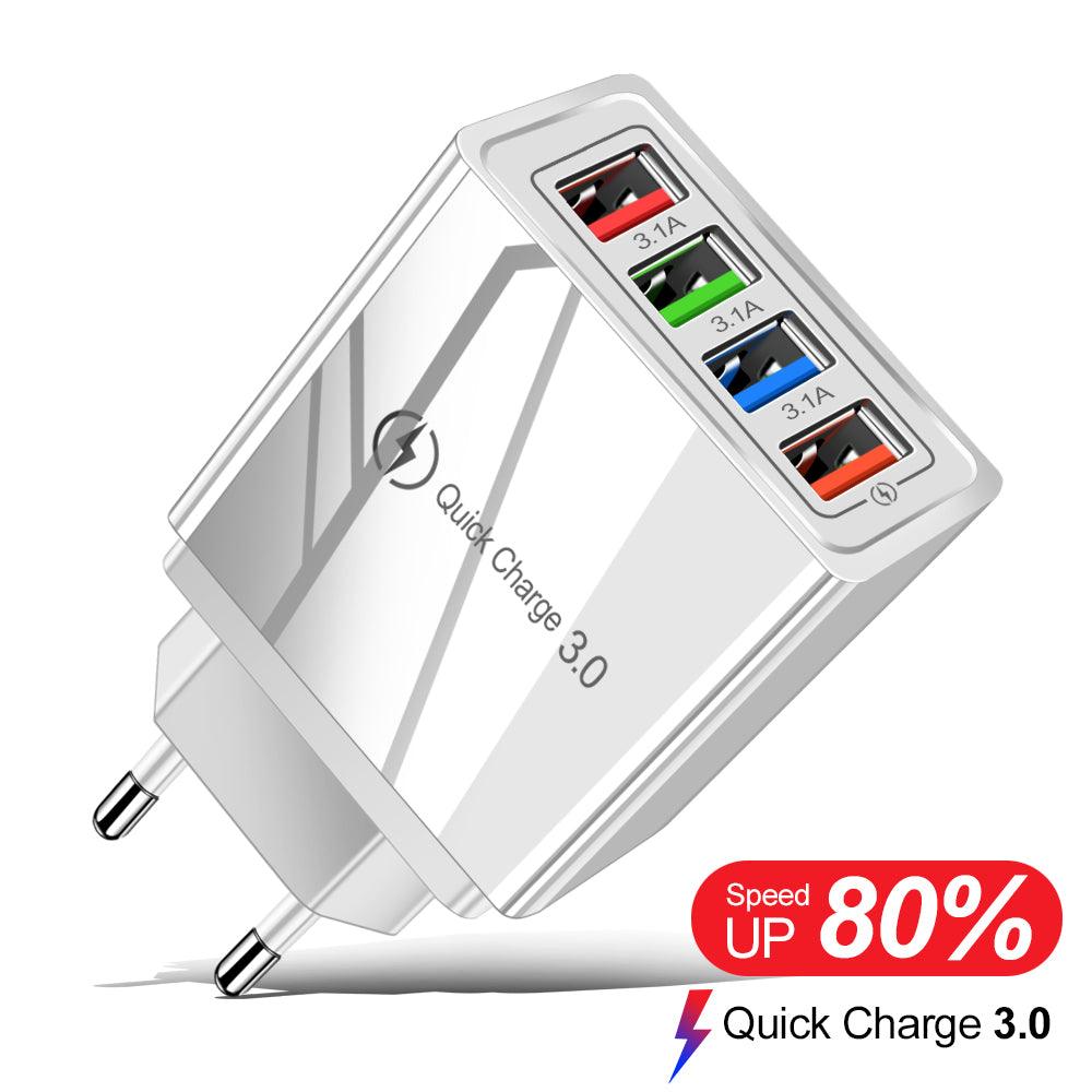 USB Charger Charger 4 Ports