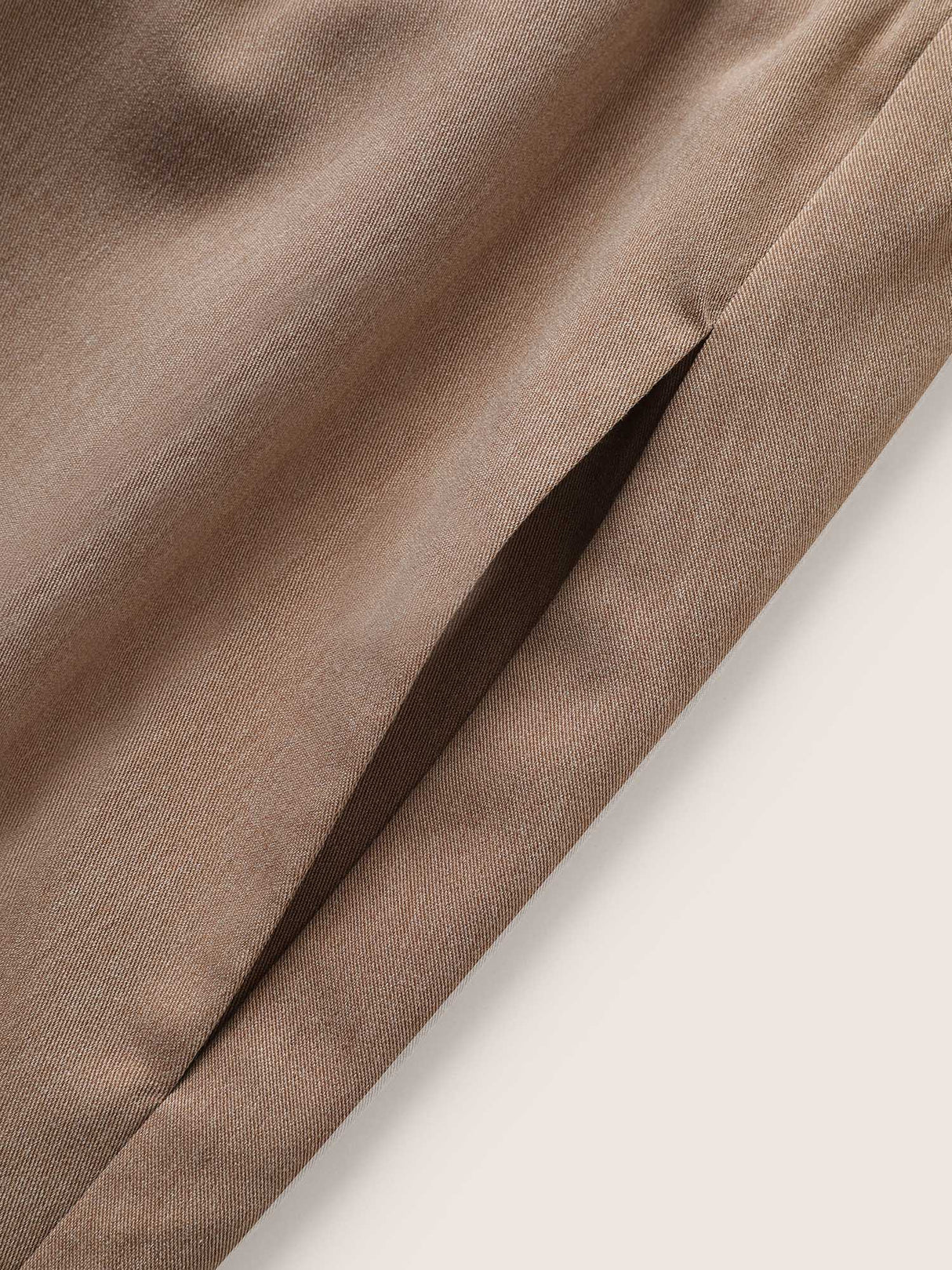 Spaghetti Strap Solid Elastic Waist Dress