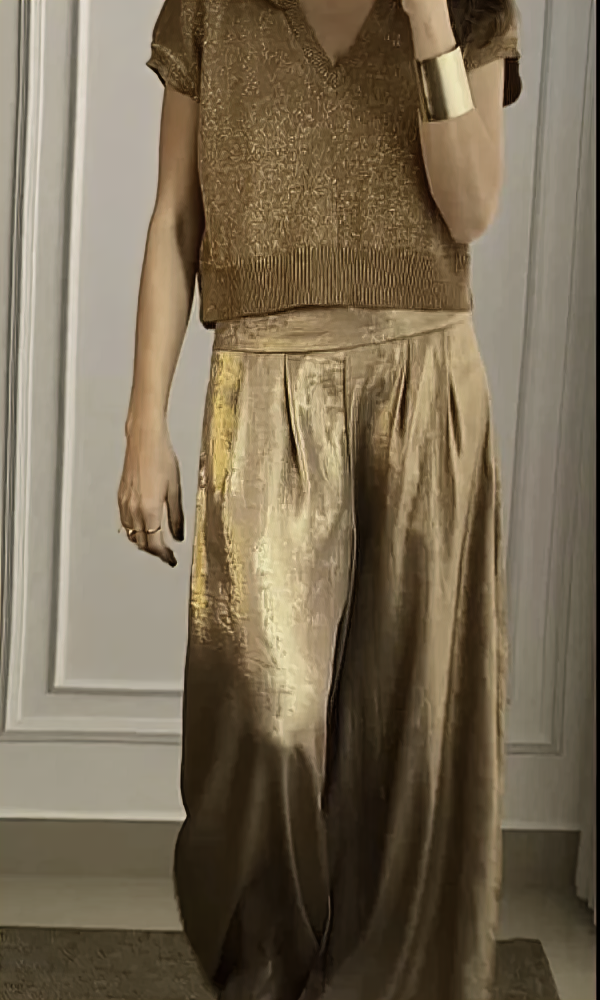 Maelin | Elegant Top and Pants Set