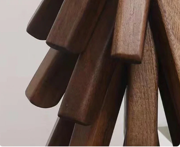 Wooden Tree Coasters, Trivets for Hot Dishes