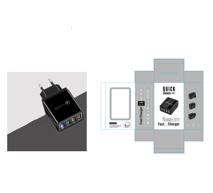 USB Charger Charger 4 Ports
