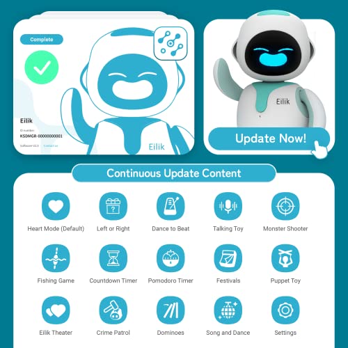 Eilik – an Cute Robot Pets for Kids and Adults