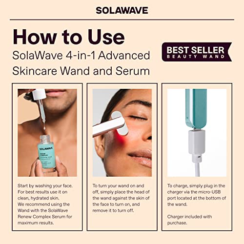SolaWave 4-in-1 Facial Wand