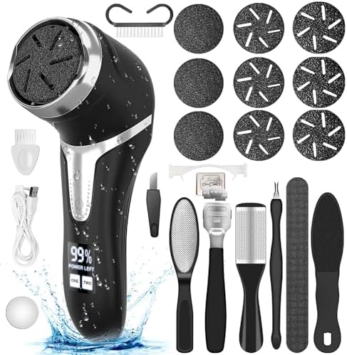Electric Callus Remover for Feet with Dander Vacuum