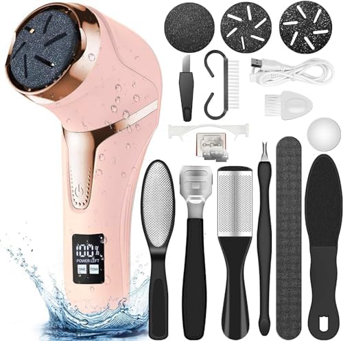 Electric Callus Remover for Feet with Dander Vacuum