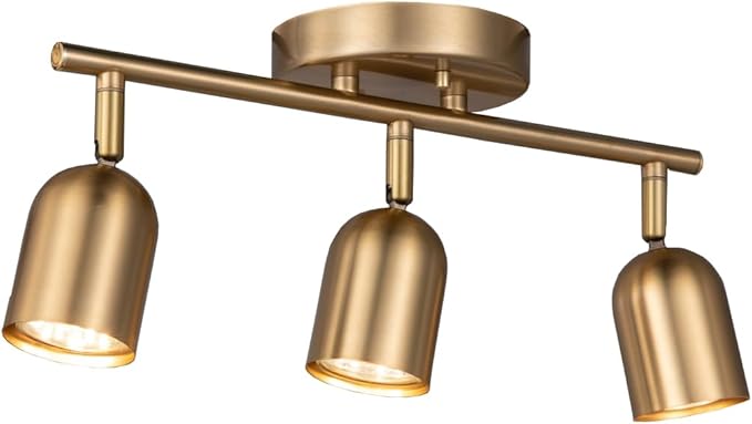 3 Light Ceiling Track Lighting Kit