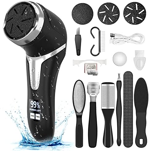 Electric Callus Remover for Feet with Dander Vacuum