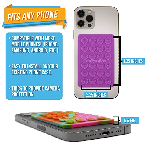StickyGrippy Suction Phone Case Mount,