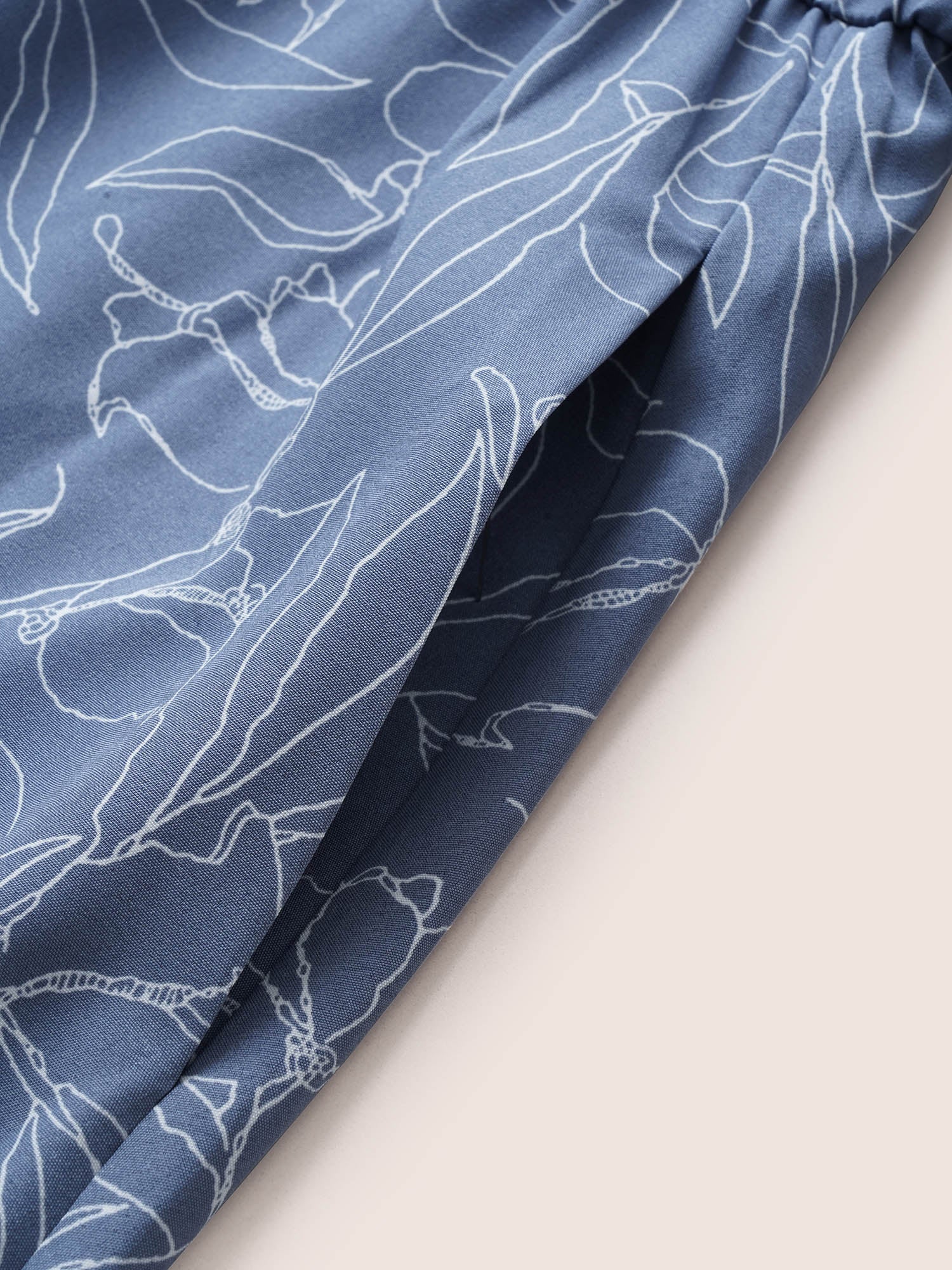 Floral Print Button Detail Cami Dress