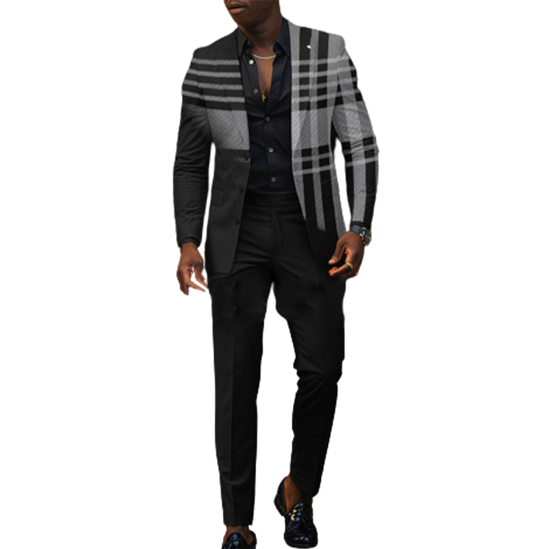 Men's Casual Gradient Suits 44544885L