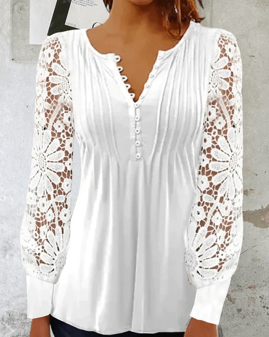 Josephine - Elegant blouse with long sleeves