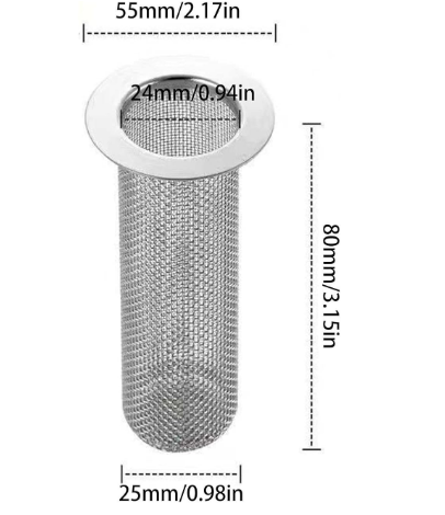 Stainless Steel Slop Basket Filter Trap Metal