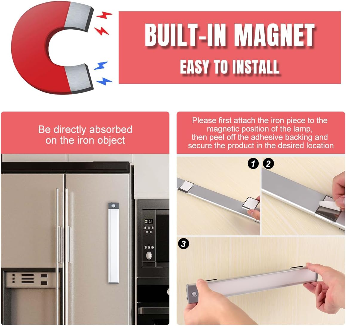 Motion Sensor Light Cabinet Lighting Kit