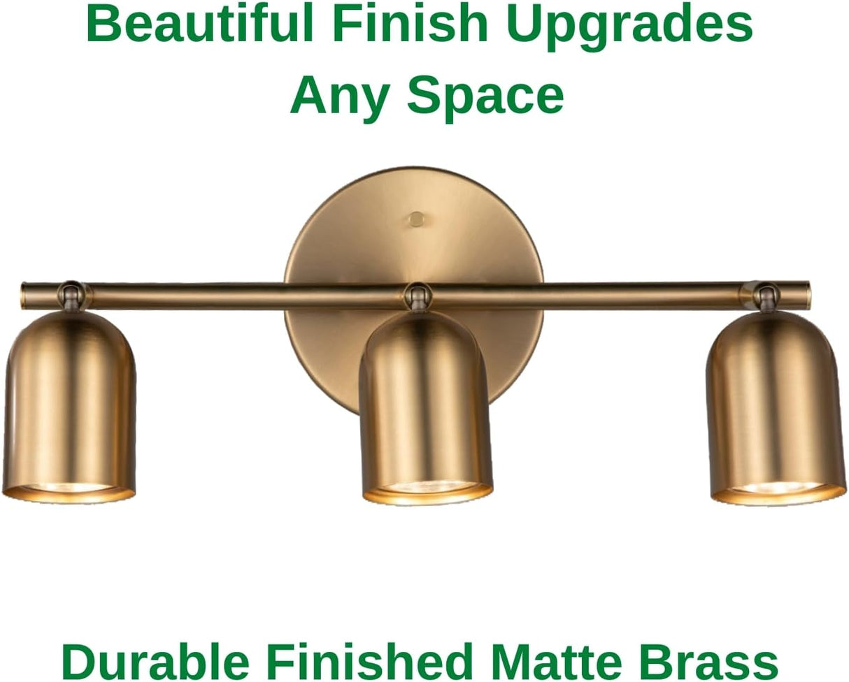 3 Light Ceiling Track Lighting Kit