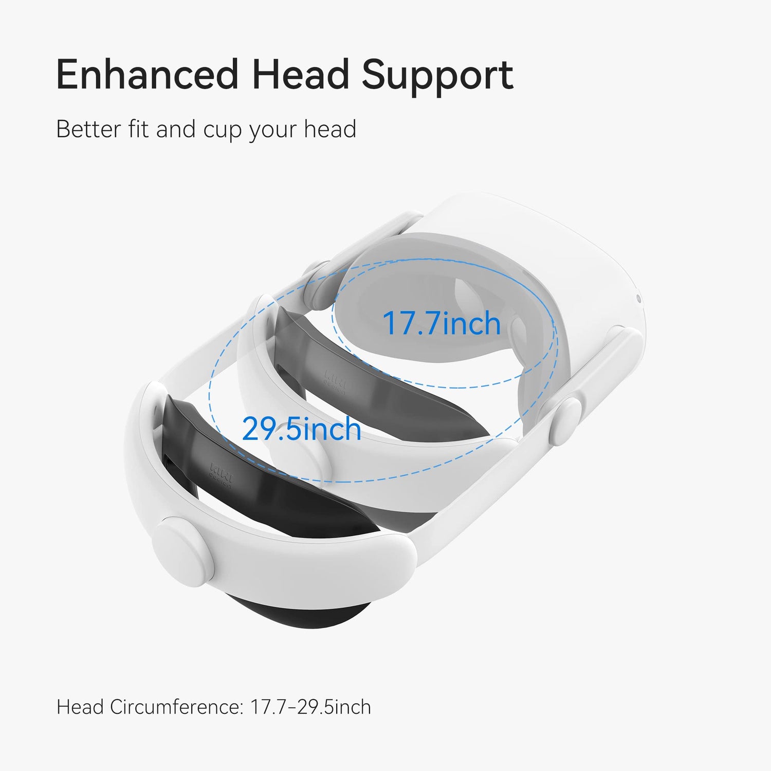 KIWI design Comfort Head Strap Accessories Compatible with Quest 2