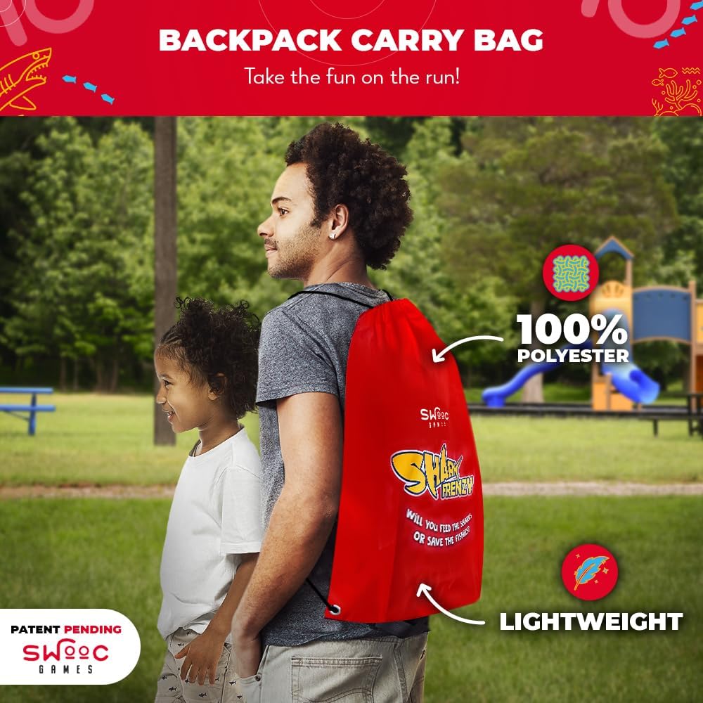 2-in-1 Bean Bag Toss Game for Kids w/Carry Bag