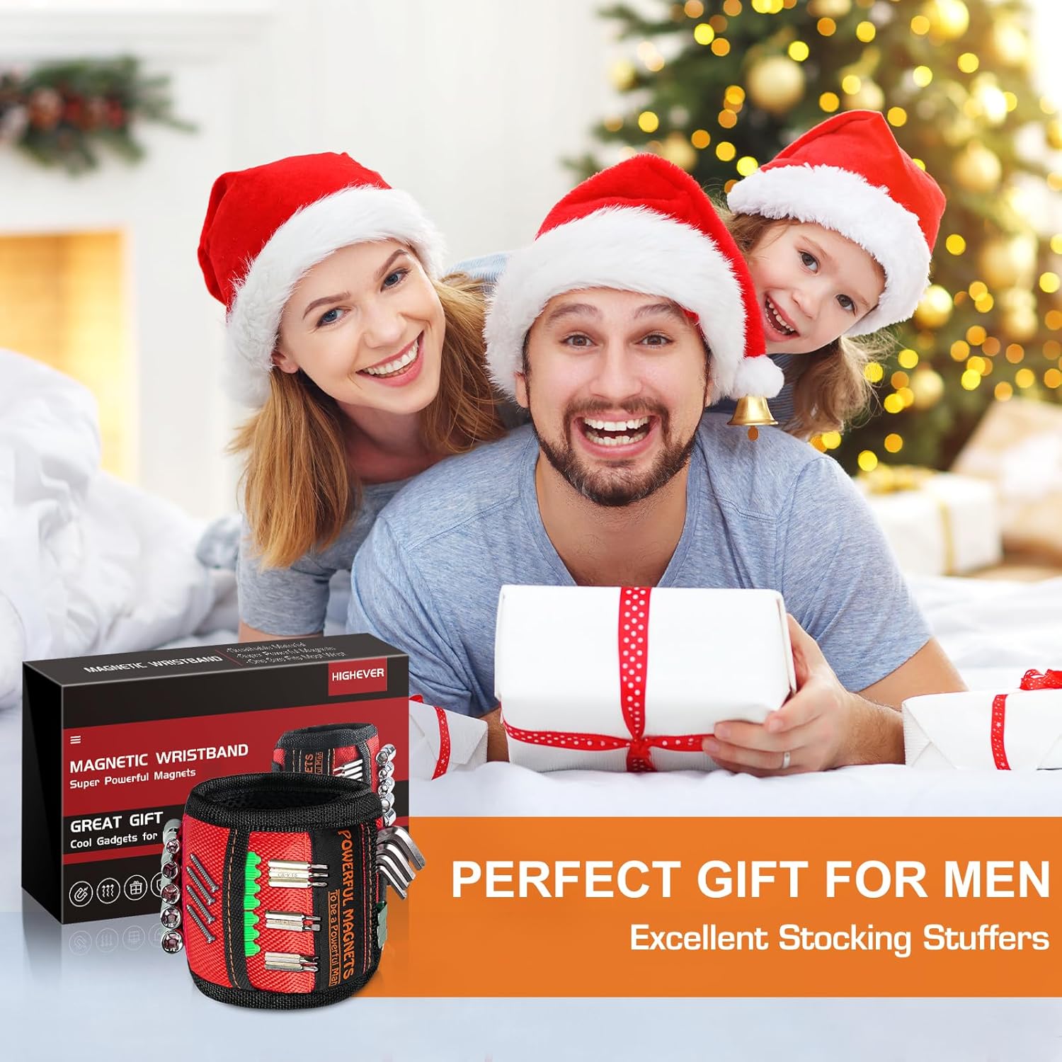 Magnetic Wristband Perfect Stocking Stuffers for Men Women