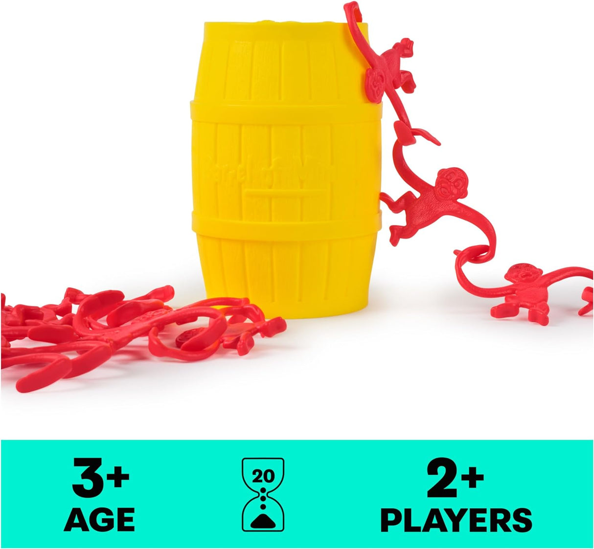 Barrel of Monkeys Retro Linking Family Game