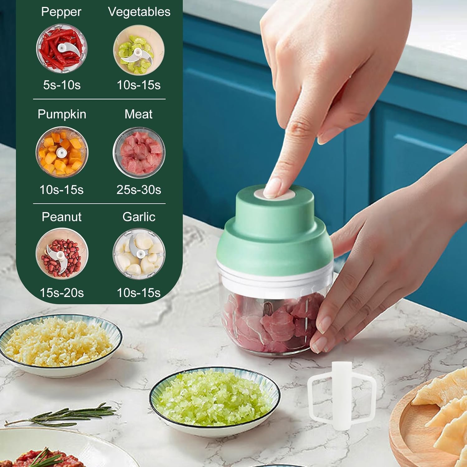 Electric Garlic Chopper 250ML