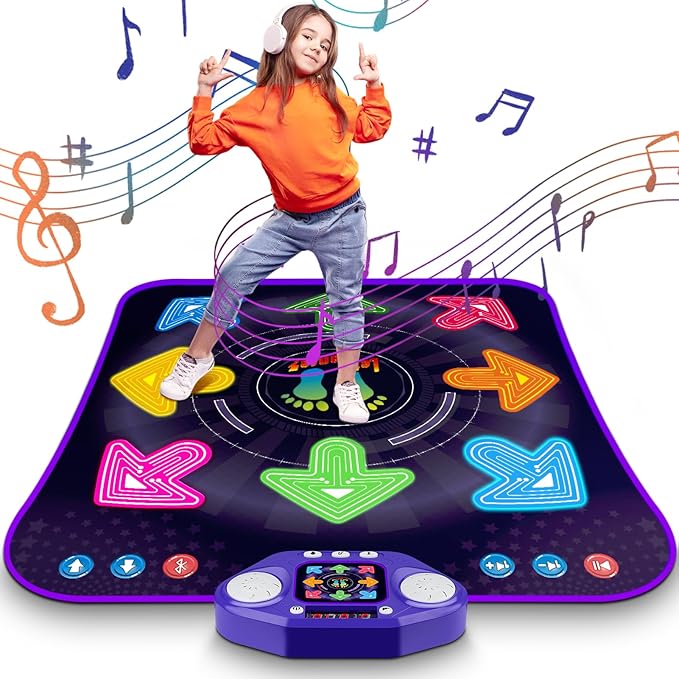Dance Mat Toys for 3-12 Year Old Girls & Boys